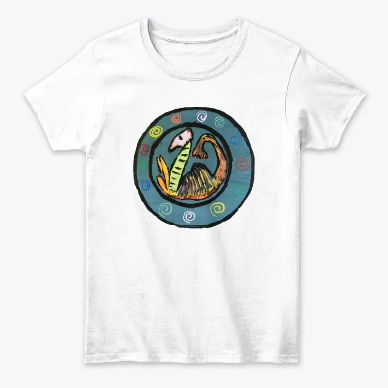 Cindy's Dragon of the Sea Tee (Light)