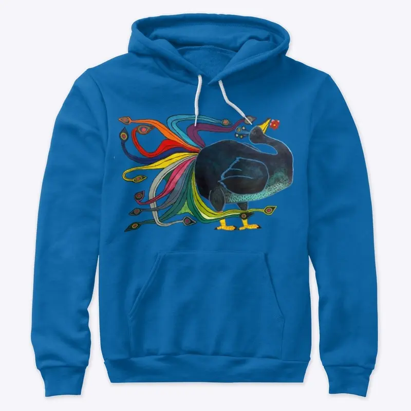 Peacock Strut Sweatshirt (Bright)