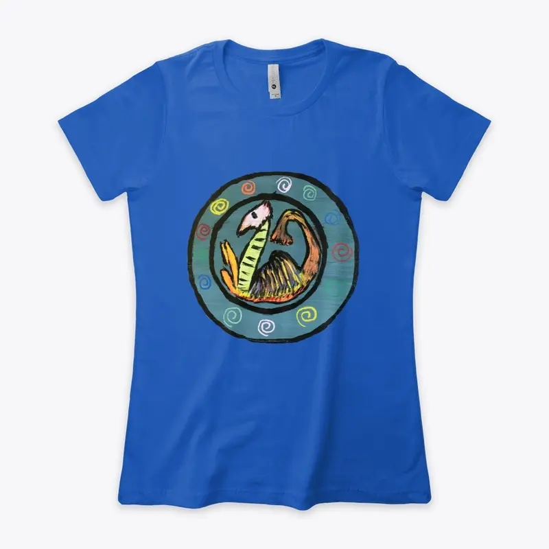 Cindy's Dragon of the Sea Tee (Light)